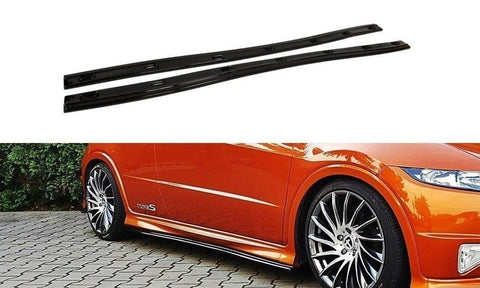 Maxton Design - Side Skirts Diffusers Honda Civic MK8 Type S/R Side Skirts Diffusers Maxton Design royalty-bespoke.myshopify.com