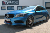 Maxton Design - Side Skirts Diffusers Mercedes Benz A-Class W176 AMG-Line (Pre-Facelift)
