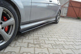 Maxton Design - Side Skirts Diffusers Mercedes Benz C-Class Sedan/Estate W204/S204 AMG-Line (Pre-Facelift)