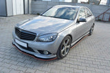 Maxton Design - Side Skirts Diffusers Mercedes Benz C-Class Sedan/Estate W204/S204 AMG-Line (Pre-Facelift) Side Skirts Diffusers Maxton Design royalty-bespoke.myshopify.com