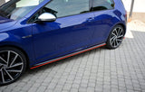 Maxton Design - Side Skirts Diffusers V.2 Volkswagen Golf R / R-Line MK7.5 Side Skirts Diffusers Maxton Design royalty-bespoke.myshopify.com