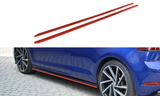 Maxton Design - Side Skirts Diffusers V.2 Volkswagen Golf R / R-Line MK7.5 Side Skirts Diffusers Maxton Design royalty-bespoke.myshopify.com