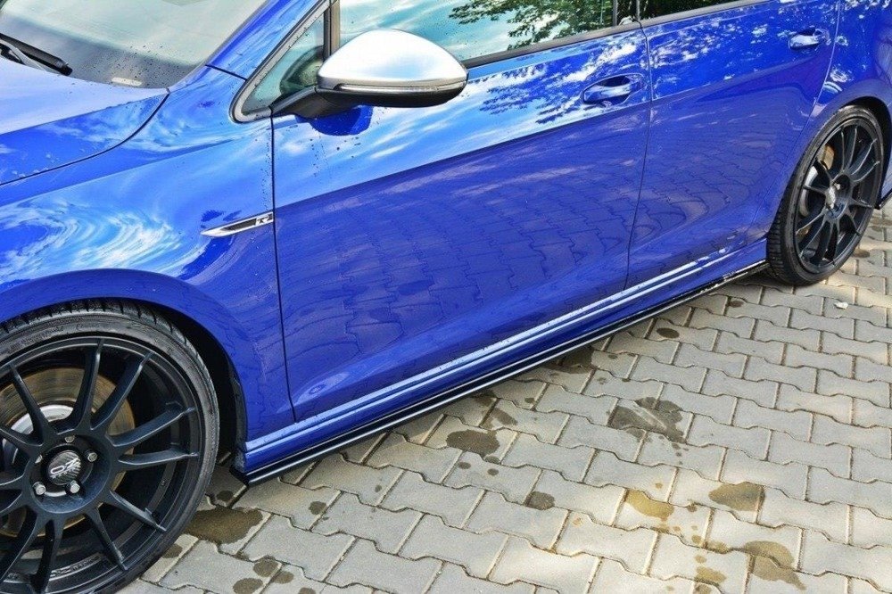Maxton Design - Side Skirts Diffusers V.1 Volkswagen Golf R / R-Line ...