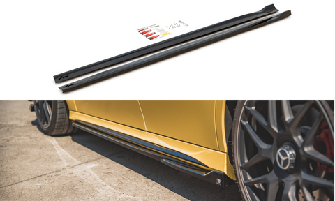 Maxton Design - Side Skirts Diffusers Mercedes Benz A45 S AMG W177