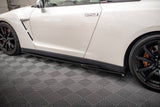 Maxton Design - Side Skirts Diffusers Nissan GTR R35 Facelift