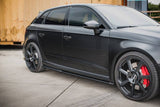 Maxton Design - Side Skirts Diffusers V.2 Audi RS3 8V FL Sportback Side Skirts Diffusers Maxton Design royalty-bespoke.myshopify.com