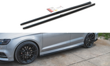 Maxton Design - Side Skirts Diffusers V.2 Audi S3 / A3 S-Line 8V FL Sedan Side Skirts Diffusers Maxton Design royalty-bespoke.myshopify.com