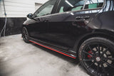 Maxton Design - Side Skirts Diffusers Volkswagen Golf GTI TCR MK7.5 Side Skirts Diffusers Maxton Design royalty-bespoke.myshopify.com
