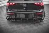 Maxton Design - Street Pro Rear Diffuser Volkswagen Golf R MK8