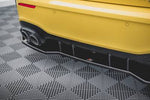 Maxton Design - Central Rear Splitter + Flaps Mercedes Benz A45 S AMG Aero Pack W177