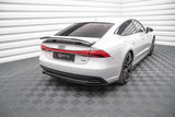 Maxton Design - Central Rear Splitter Audi A7 C8 Rear Diffuser Maxton Design royalty-bespoke.myshopify.com