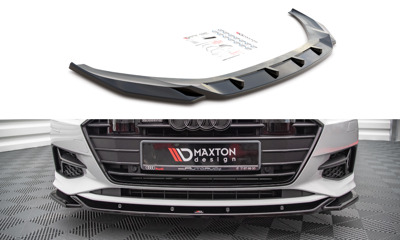 Maxton Design - Front Splitter V.1 Audi A7 C8 Front Spoiler Maxton Design royalty-bespoke.myshopify.com