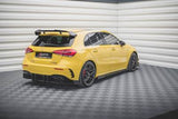 Maxton Design - Rear Side Splitters V.2 + Flaps Mercedes Benz A45 S AMG Aero Pack W177 Rear Side Splitters Maxton Design royalty-bespoke.myshopify.com
