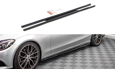 Maxton Design - Side Skirts Diffusers Mercedes Benz C-Class W205