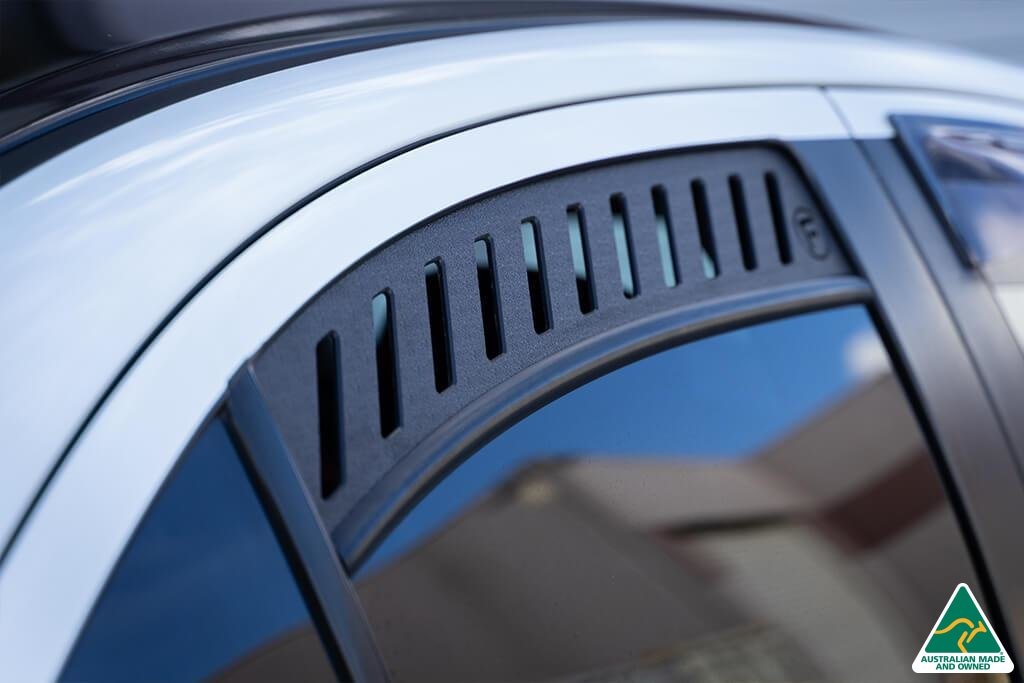 Flow Designs - Rear Window Vents Mitsubishi Lancer Evolution X | Royal ...