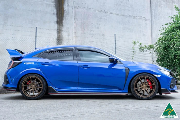Flow Designs - Rear Window Vents Honda Civic FK4/FK7/FK8 Hatchback ...