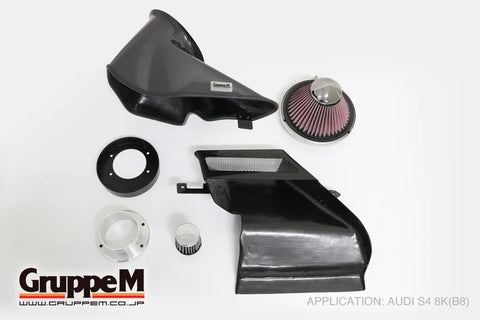 GruppeM - Carbon Fiber Air Intake Audi S4/S5 B8 3.0 TFSI Air Intake GruppeM royalty-bespoke.myshopify.com 
