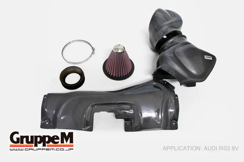 GruppeM - Carbon Fiber Air Intake Audi RS3 8V 400PS Air Intake GruppeM royalty-bespoke.myshopify.com 