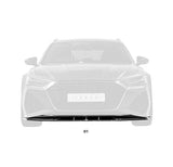 Urban Automotive - Front Bumper Splitter Audi RS6 & RS7 C8 Front Spoiler Urban Automotive royalty-bespoke.myshopify.com 