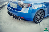 Flow Designs - Rear Splitters Subaru Impreza WRX / STI Mk3 Hatchback (Facelift) Rear Side Splitters Flow Designs royalty-bespoke.myshopify.com 