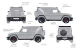 Urban Automotive - Wide Track Mercedes Benz G-Class W464 Wide Body Kit Urban Automotive royalty-bespoke.myshopify.com 