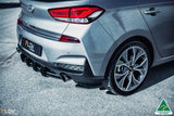 Flow Designs - Rear Diffuser Hyundai I30 N-Line Mk3 Rear Diffuser Flow Designs royalty-bespoke.myshopify.com 