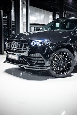 Larte Design - Front Bumper Overlay Mercedes Benz GLS-Class AMG-Line X167 Front Spoiler Larte Design royalty-bespoke.myshopify.com
