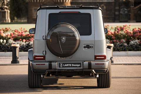 Larte Design - Rear Bumper Overlay Mercedes Benz G63 AMG W464