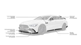 Larte Design - Front Side Bumper Cover Mercedes Benz AMG GT Coupe Front Inserts Larte Design royalty-bespoke.myshopify.com