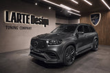 Larte Design - Front Bumper Overlay Mercedes Benz GLS63/S AMG X167 Front Spoiler Larte Design royalty-bespoke.myshopify.com