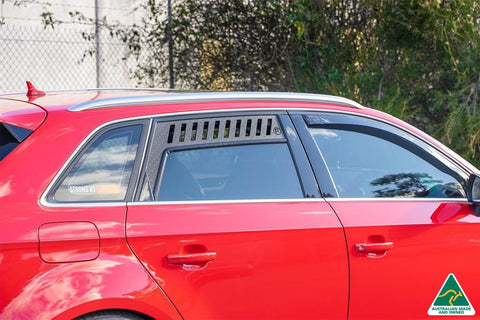 Flow Designs - Window Vents Audi S3 Sportback 8V