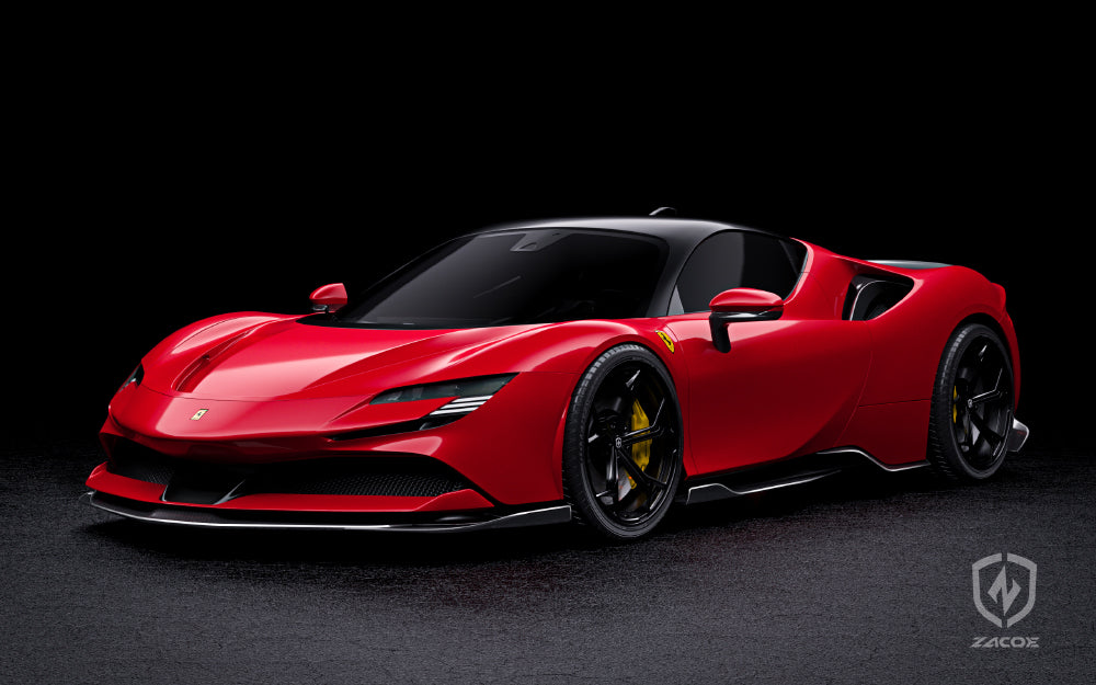 Sf90 Kit ZACOE - Rear Spoiler Ferrari SF90 Stradale | Royal Body Kits
