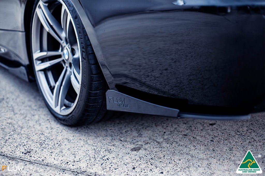 Flow Designs - Rear Splitters BMW Series 3 E92 M-Pack | Royal Body Kits