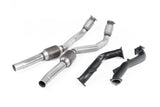Milltek - Large Bore Downpipes with Catalysts Audi S6 4.0 TFSI C7 Quattro Downpipe Milltek royalty-bespoke.myshopify.com For Milltek Cat-Back / Resonated For Milltek Cat-Back Resonated 
