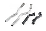 Milltek - Large Bore Downpipes with Catalysts Audi RS6 C7 4.0 TFSI Biturbo Quattro (including Performance Edition)