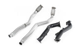 Milltek - Large Bore Downpipes with Catalysts Audi RS7 C7 4.0 TFSI Biturbo Sportback (including Performance Edition)
