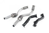 Milltek - Large Bore Downpipes with Catalysts Audi S6 4.0 TFSI C7 Quattro Downpipe Milltek royalty-bespoke.myshopify.com For OE Cat-Back / Resonated For OE Cat-Back Resonated 