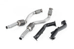 Milltek - Large Bore Downpipes with Catalysts Audi RS7 C7 4.0 TFSI Biturbo Sportback (including Performance Edition)