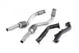 Milltek - Large Bore Downpipes with Catalysts Audi RS7 C7 4.0 TFSI Biturbo Sportback (including Performance Edition) Downpipe Milltek royalty-bespoke.myshopify.com For OE Cat-Back / Resonated For OE Cat-Back Resonated 