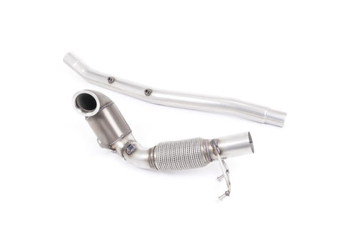 Milltek - Large Bore Downpipe with Catalyst Audi S3 2.0 TFSI Quattro 8V.2 (OPF Models only)